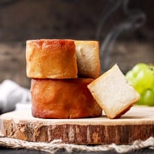 Hickory-Smoked Aged Vegan Cheese