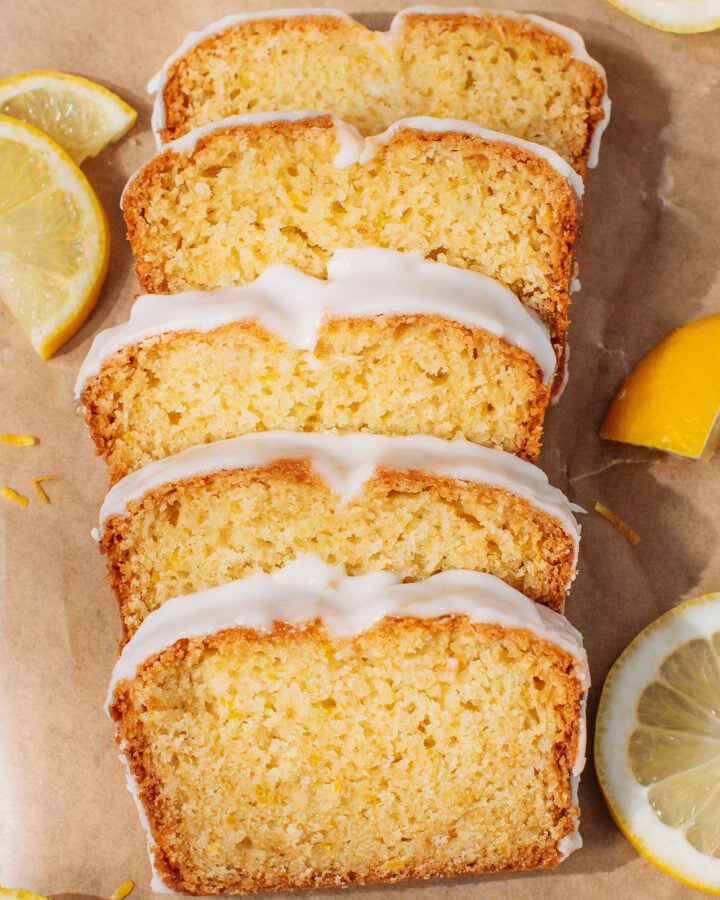 Moist Vegan Lemon Loaf Cake